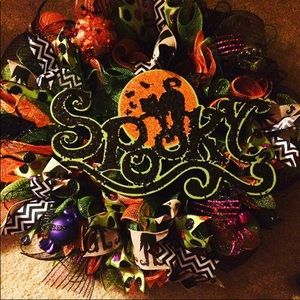 Halloween Spooky Wreath